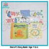 Deal of 5 Paper Back Fiction Story Books