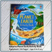 Usborne Planet Earth Activity Book With Puzzles and Activities