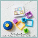 You’ve Been Framed! - Fast-Paced Stacking and Building Game - For Ages 8+ - Match the Pattern, Slap the Card, Win!