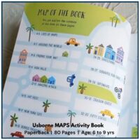 Usborne Maps Activity Book