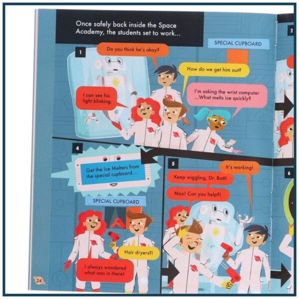 Space Station Academy Series 8 Books Collection Set By Sally Spray (Destination Venus, Mercury, Earth, Mars, Jupiter, Saturn, Uranus & Neptune)