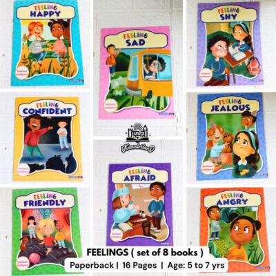 Feelings Book | Set of 8 Books For kids 5+ onwards -